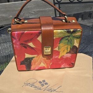 NEW Patricia Nash Tauria Straw Bag